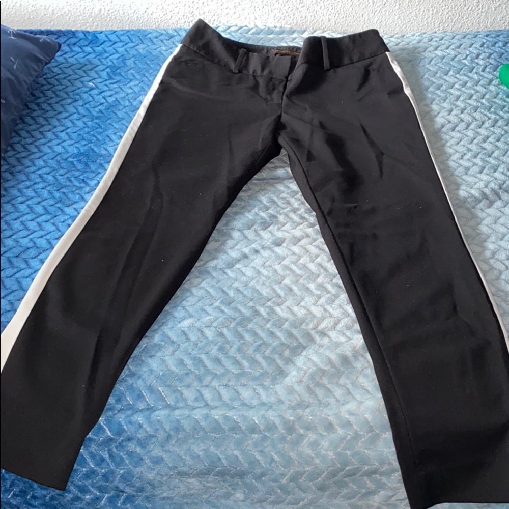 stripped slack pant